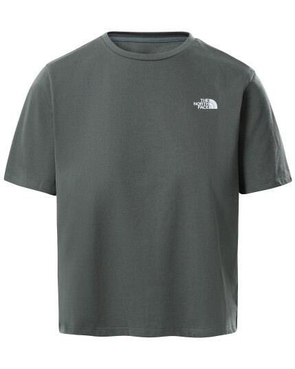 The North Face Foundation Crop Tee W Balsam Green (Storlek M)