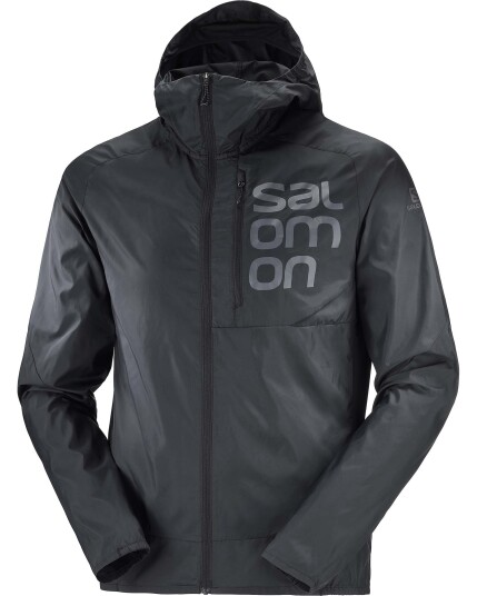 Salomon Bonatti Cross F/Z Hoodie M Black (Storlek XXL)