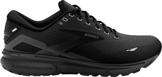 Brooks Ghost 15 Herre Black/Black/Ebony 42.5