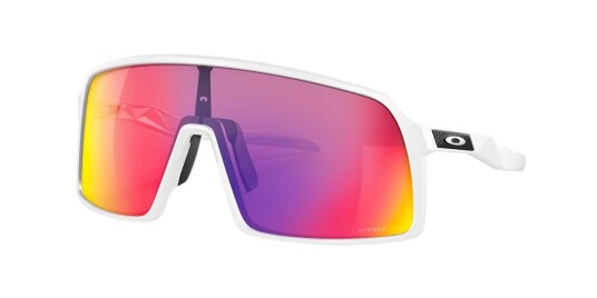 Oakley Sutro Polished White Prizm Sapphire