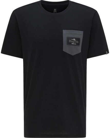 Haglöfs Mirth Tee M True Black/Magnetite (Storlek L)