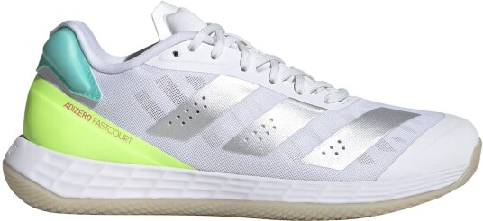 Adidas Adizero Fastcourt 2.0 Dame Footwear White/Silver Metallic/Gray Two 36 2/3