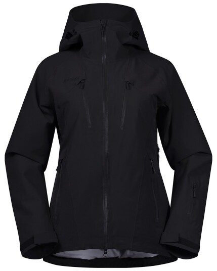 Bergans Oppdal Insulated Lady Jacket Black/Solid Charcoal (Storlek M)