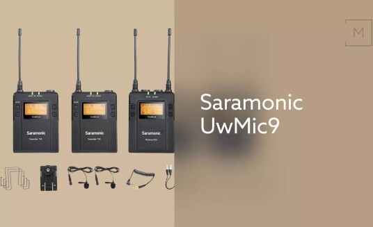 SARAMONIC UWMIC9  TX9 +TX9 +RX9  trådløst system