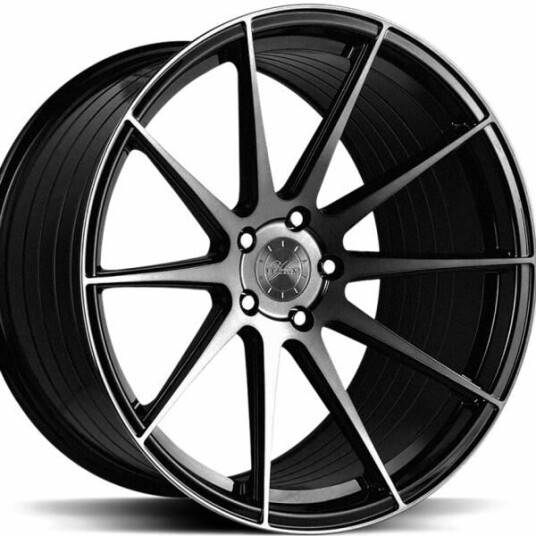 Vertini Rf1.3 Black 10.5x22 5x112 ET45 B66.6