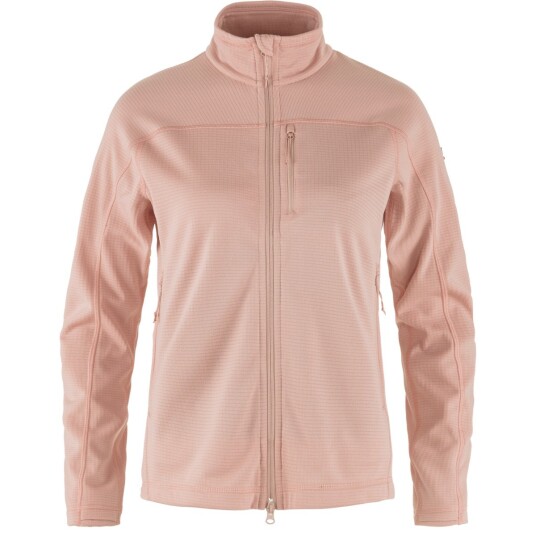 Fjällräven Women's Abisko Lite Fleece Jacket Chalk Rose S