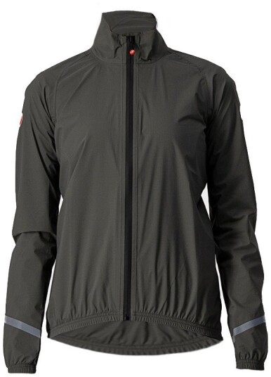 Castelli Emergency 2 Rain Jacket W Military Green L