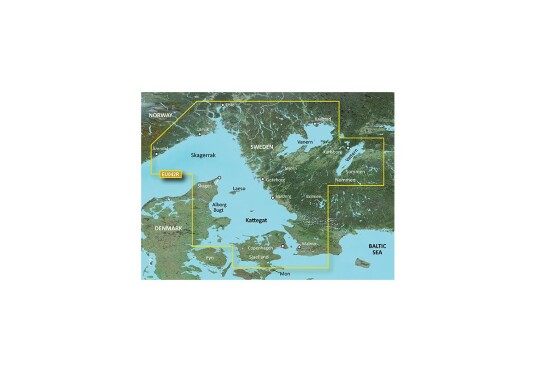 Garmin Oslo - Trelleborg Garmin HXEU042R - BlueChart g3 mSD/SD