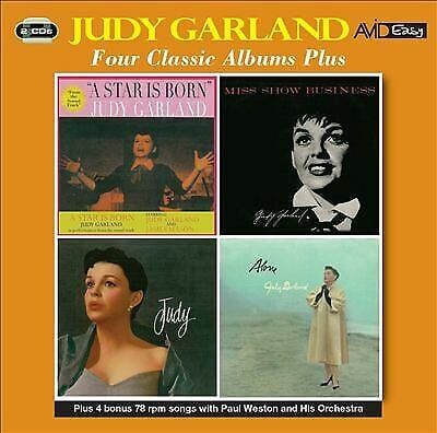 MediaTronixs Judy Garland : Four Classic Albums Plus CD 2 discs (2017) Pre-Owned