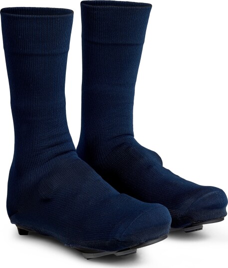 Gripgrab Flandrien Waterproof Knitted Road Shoe Covers Navy Blue XL (45-47)