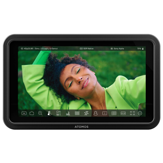 Atomos Shinobi II 5” 1500nit HDMImonitor Kompakt skjerm med 1500 nit lysstyrke