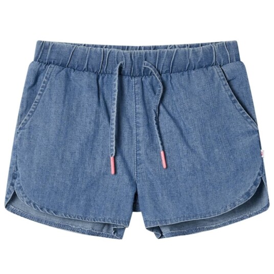  Barneshorts denimblå 92