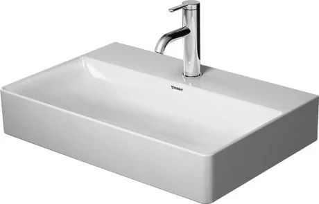 Duravit DuraSquare Møbelservant 600x400 mm, m/1 blanderhull