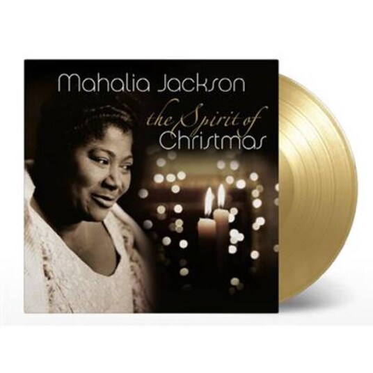 Mahalia Jackson Spirit Of Christmas Limited Gold Edition Vinyl