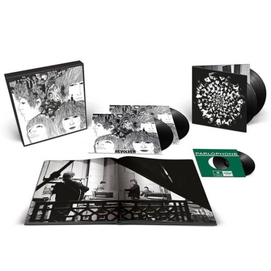 The Beatles Revolver Special Edition Super Deluxe Inkl. 100Siders Bok Og 7"Singel HalfSpeed Mastered 4lp Vinyl 180