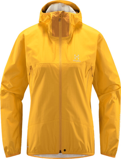 Haglöfs Women's L.I.M Proof Jacket L, Sunny Yellow/Desert Yellow