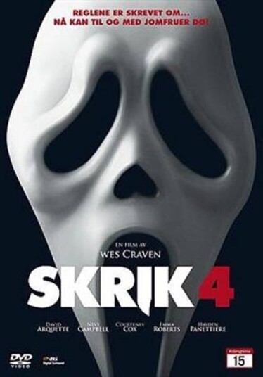 Skrik 4 DVD