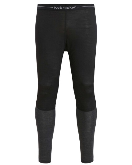 Icebreaker 125 ZoneKnit™ Leggings M Black/Jet HTHR/CB (Storlek S)