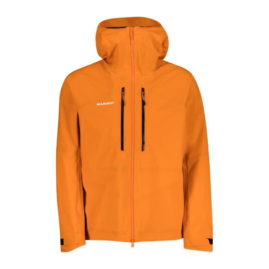 Mammut Taiss HS Hooded Jacket, skalljakke herre XL Dark Tangerine