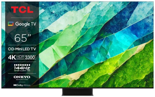 TCL 65" C855 4K MINI-LED TV (2024)