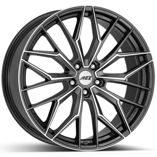 Aez Porto Gunmetal Polished 8.5x21 5x112 ET38 B70.1