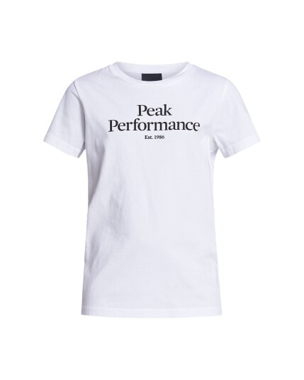 Peak Performance Original Tee JR White (Storlek 140)