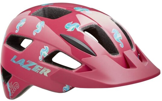 Lazer Lil Gekko Sykkelhjelm Pink Sea Pony 46-50cm