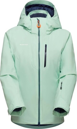 MAMMUT Women's Stoney HS Thermo Jacket L  Neo Mint-Marine