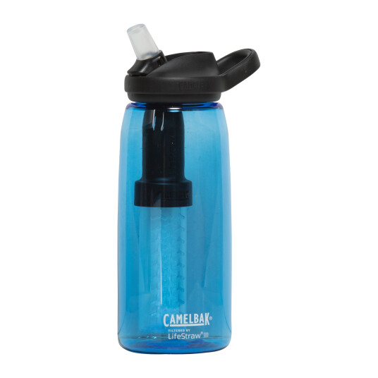 Camelbak Eddy+ Lifestraw 1L, drikkeflaske 1L True Blue