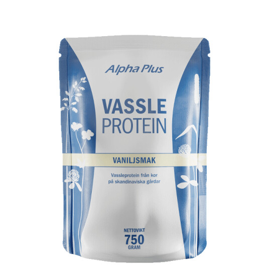 Vassleprotein Vanilla, 750 g