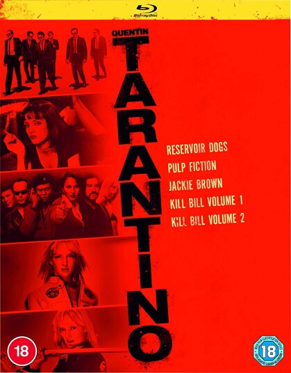 Quentin Tarantino Collection (Reservoir Dogs / Pulp Fiction / Jackie Brown / Kill Bill 1 & 2)