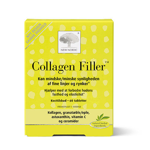 New Nordic Skin Care Collagen Filler 60 Tabletter