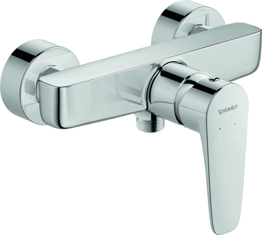 Duravit B.1 1-greps Dusjbatteri Krom