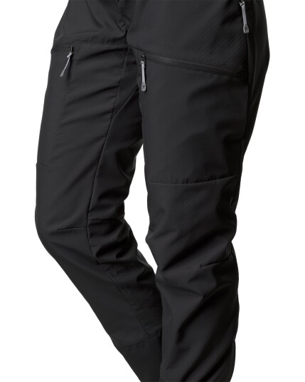 Houdini Pace Pant W True Black (Storlek M)