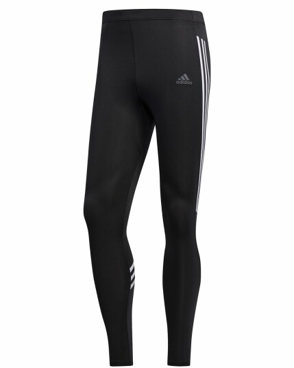 Adidas OTR 3 Stripes Aeroready Tights M Black/White (Storlek XL)