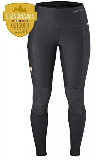 Fjellreven Abisko Trekking Tights W's Black Dame XL