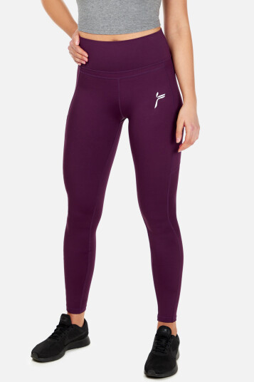 FAMME - Purple Techna Tights - XS