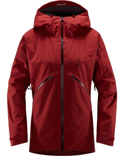 Haglöfs Khione Jacket W Brick Red (Storlek XS)