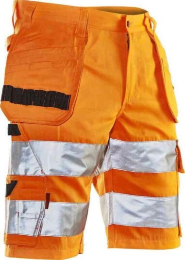 Jobman 2205 Arbeidsshorts, HiVis kl.2 Mann, Str. 52, Oransje