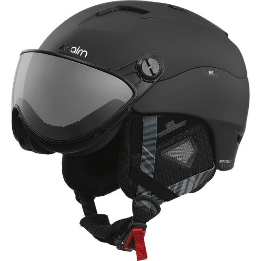 Cairn Spectral Visor Magnet 2, Skihjelm med Visir, Mat Black 58-59cm