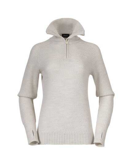 Bergans Ulriken Jumper W Vanilla White (Storlek XS)