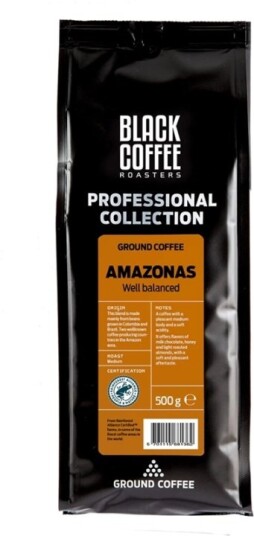 Black Coffee Roasters malt kaffe - Amazonas 500G