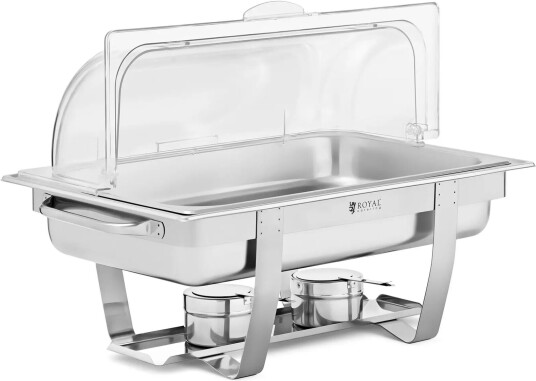 Chafing Dish - 1/1 GN - Royal Catering - 8.5 L - smalt stativ RCCD-RT3_9L