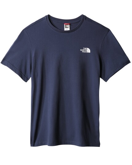 The North Face Simple Dome S/S Tee M Summit Navy (Storlek S )