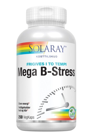 Solaray Mega B-Stress 250 Kapslar