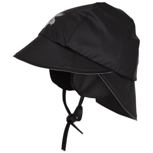 Lindberg Kids' Hjuvik Rain Hat 54, Black