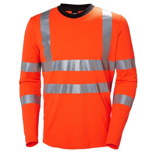 HH Workwear Workwear Helly Hansen Addvis Hi Vis Langermet Overdel Oransje XS