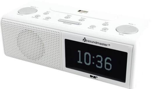 Dab+ Klokkeradio Med Usb Soundmaster