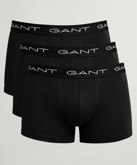 Gant Boxer Trunk 3pk Svart S