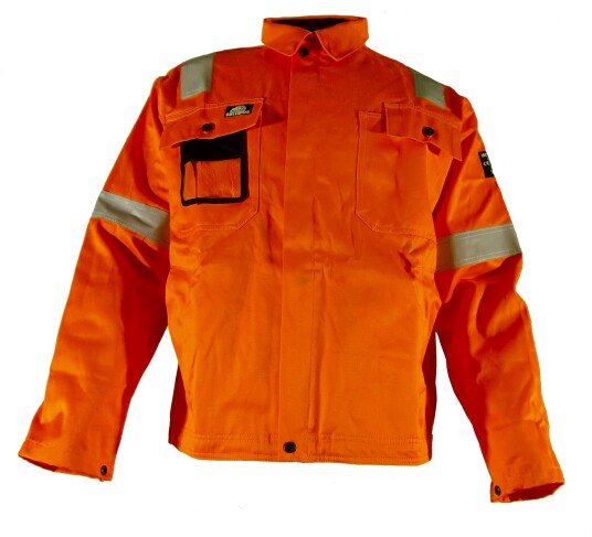 Bulldog 5018-3 Flame Retardant Offshore Reflex Jacket, Orange, 1 Piece, SBD-5018-3 S